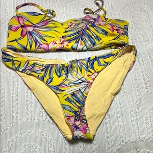 TiniBikini Tropical Yellow Bikini